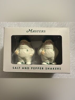 Masters Gnome Salt & Pepper Shakers purchased at Augusta National 2026
